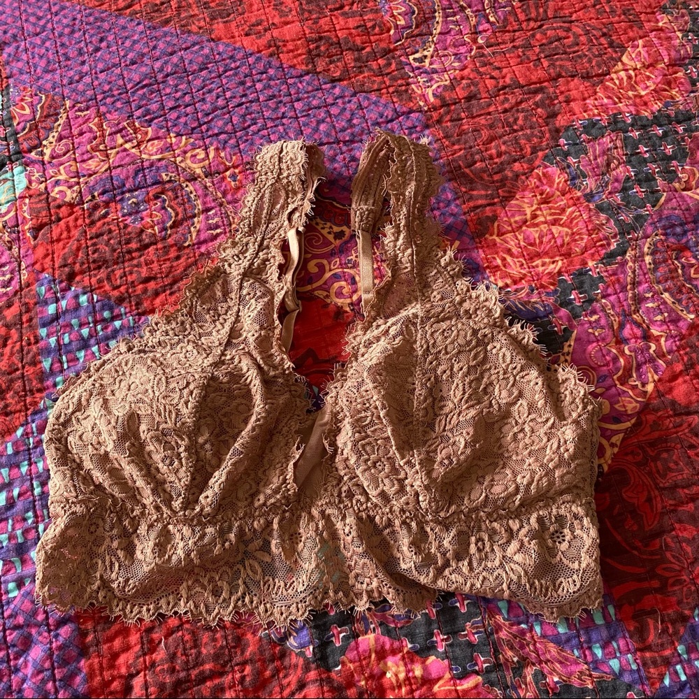nude pink bralette